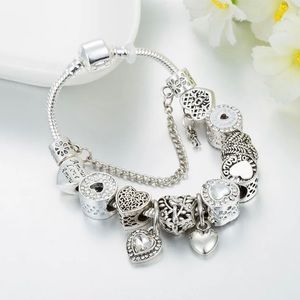 NEW 925 Sterling Silver Charm Bracelet